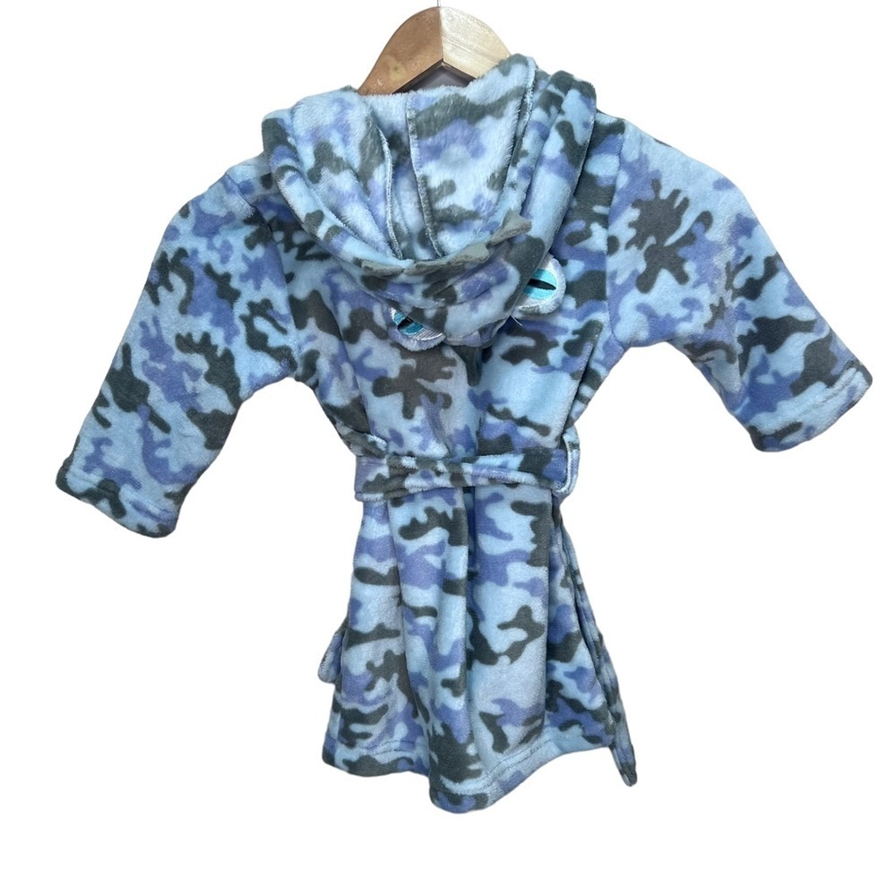 Cotton On Kids Dino Fleece Robe Size 1-2 - Picture 2 of 6